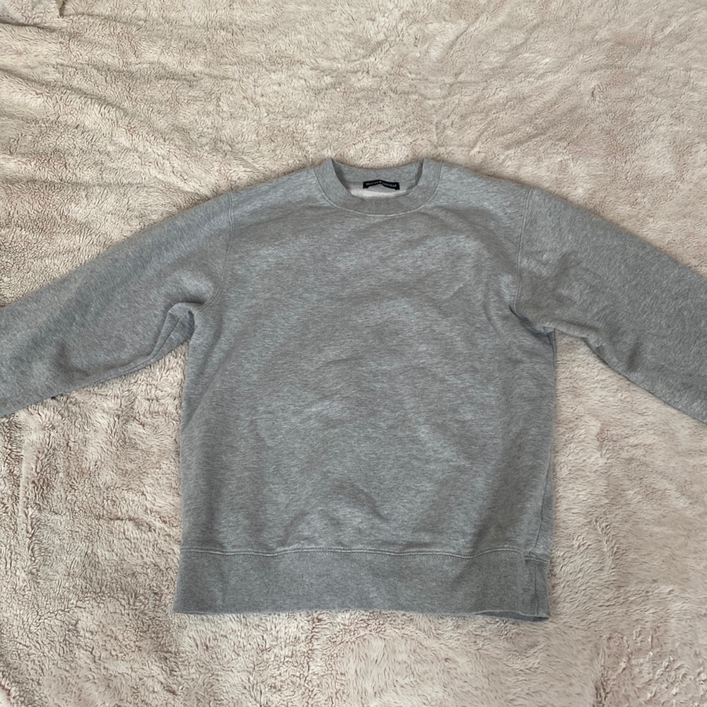 Brandy Melville Basic Grey Crewneck